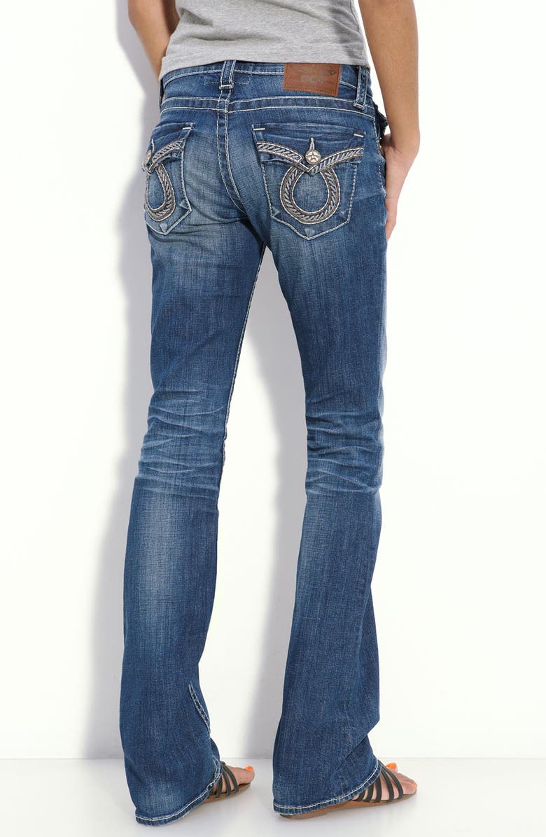 Big Star 'Liv' Bootcut Jeans (Medium Wash) (Juniors Long) | Nordstrom