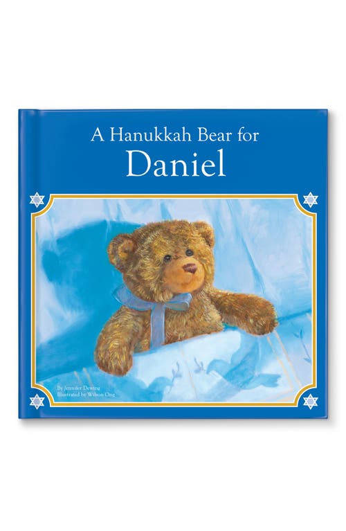 I See Me! 'A Hanukkah Bear for Me' Personalized Book in Blue