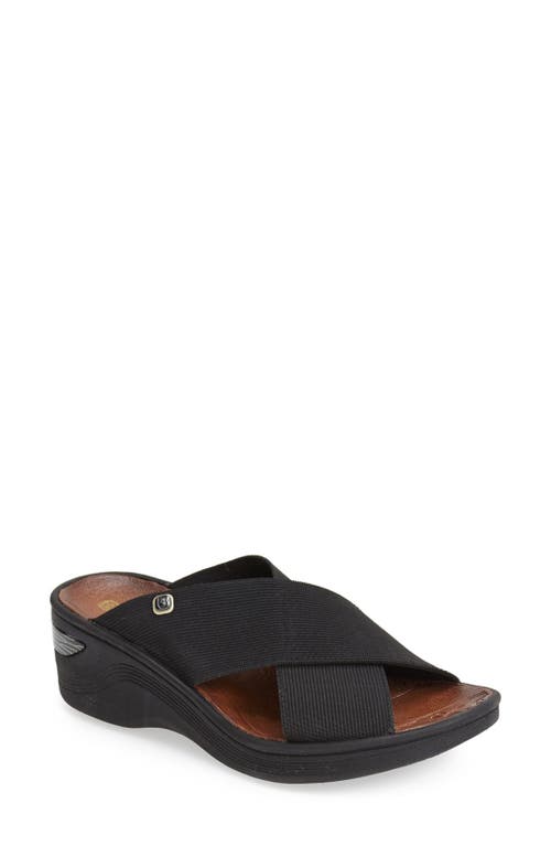 BZees Desire Slide Sandal in Black at Nordstrom, Size 11