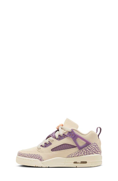 Nike Kids' Spizike Low Sneaker In Light Brown/violet Dust/sail