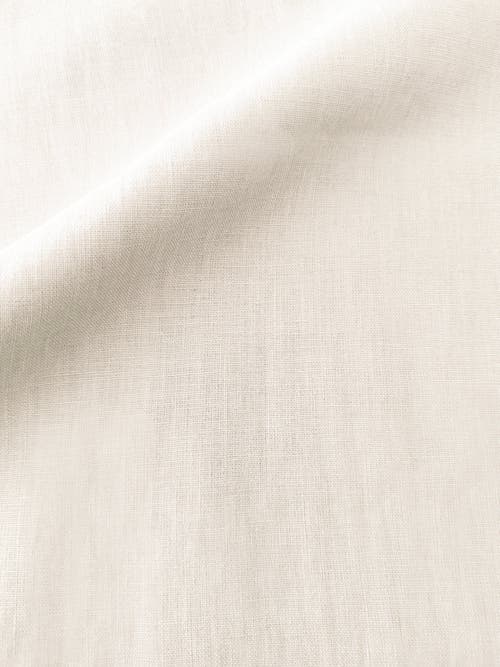 Anaya So Soft Linen Pillow Down Alternative Insert In Ivory