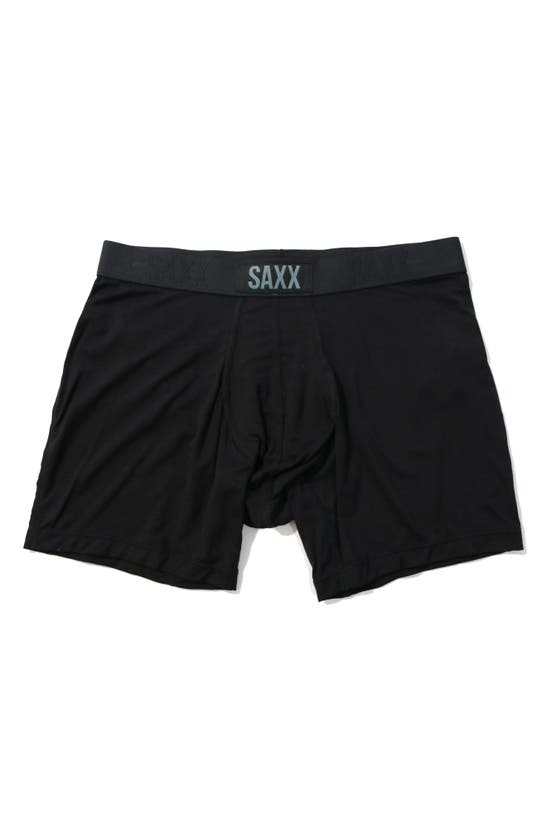 Shop Hanky Panky X Saxx Vibe Assorted 2-pack Boxer Brief & Thong In Black