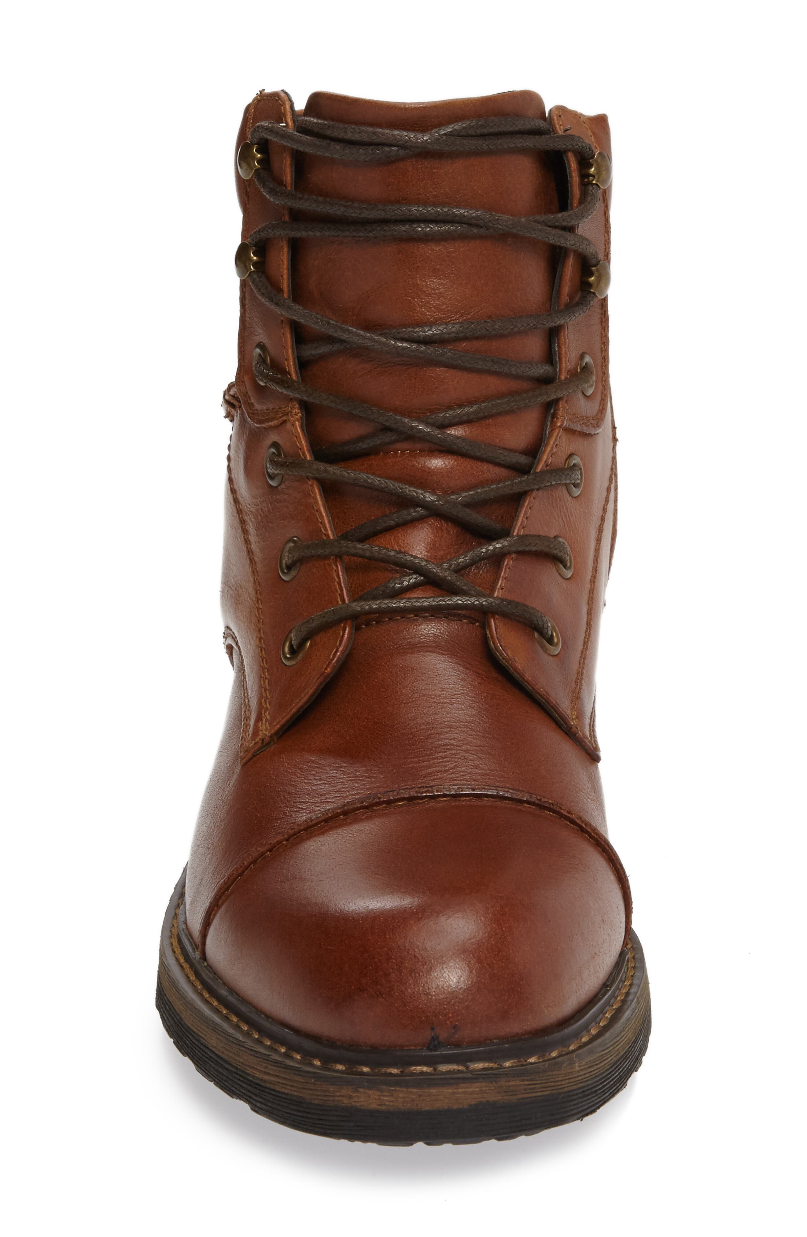 the rail derek cap toe boot