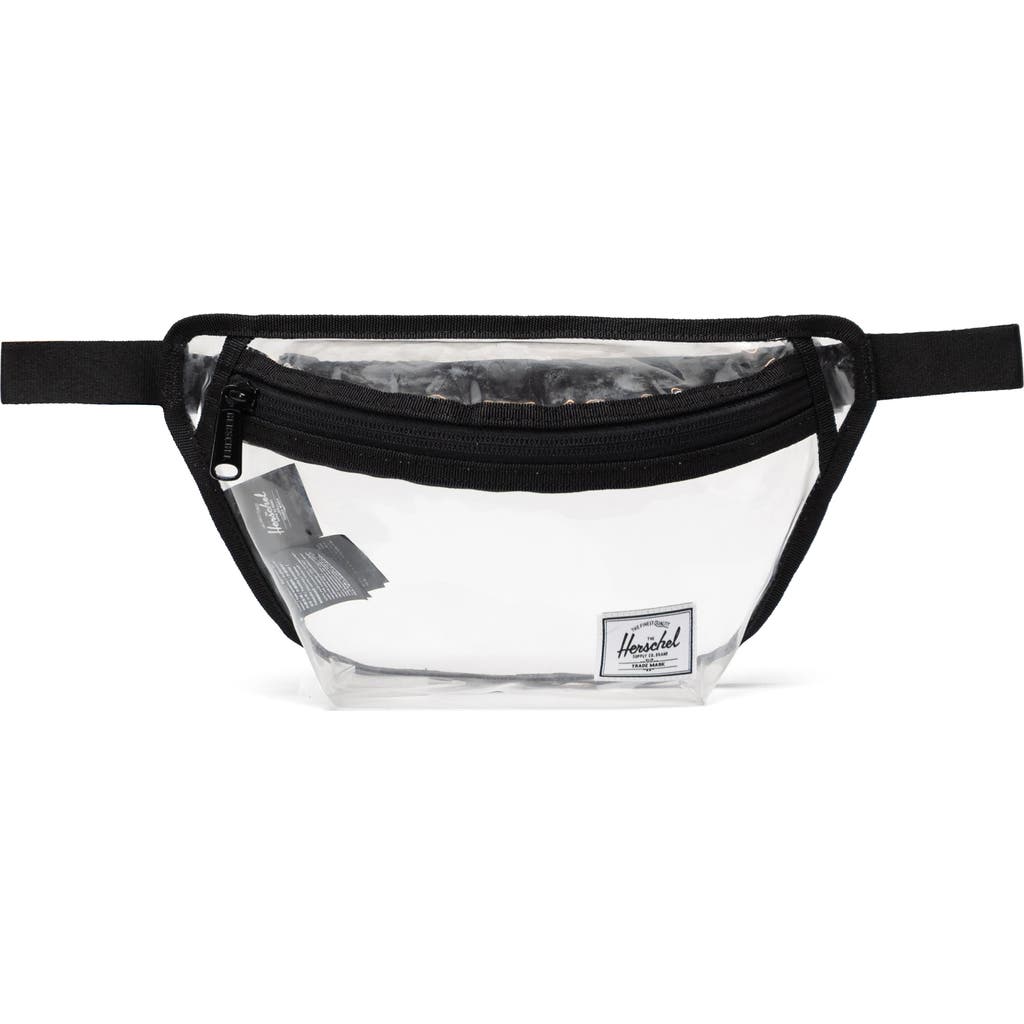 Shop Herschel Supply Co . Classic Clear Belt Bag In Black