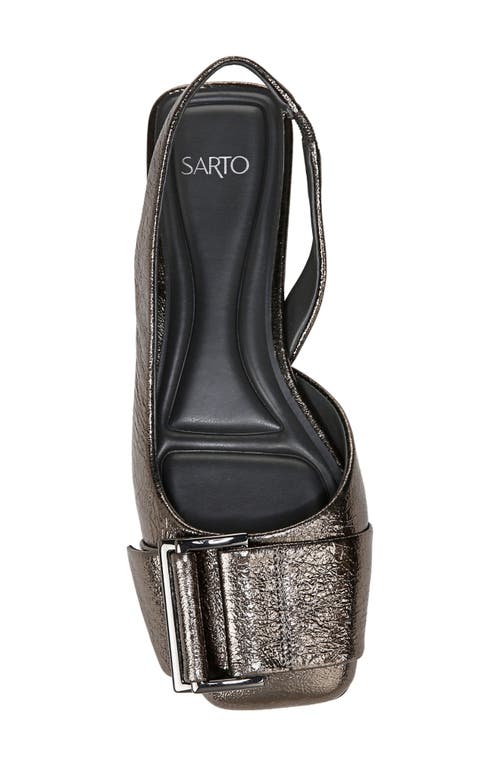 SARTO BY FRANCO SARTO SARTO BY FRANCO SARTO TRACY SLINGBACK HALF D'ORSAY FLAT 