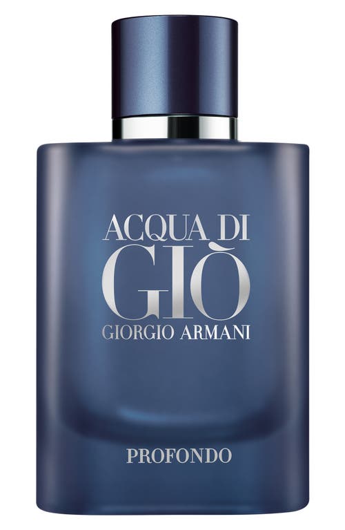 ARMANI beauty Acqua di Gio Profondo Eau de Parfum at Nordstrom, Size 4.2 Oz