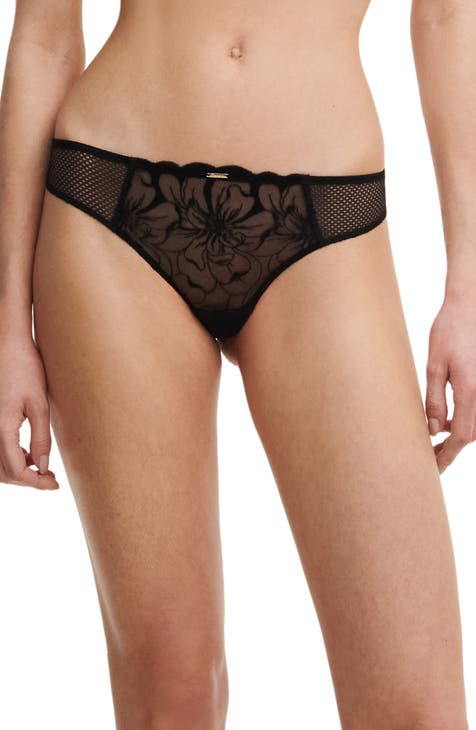 Womens Oséree black O-Lover Lace Thong