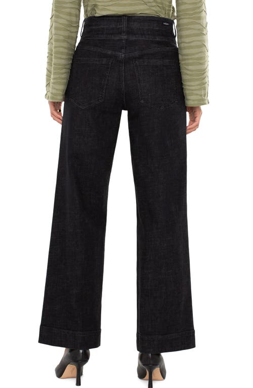 Shop Liverpool Stride Double High Waist Wide Leg Jeans In Rockville