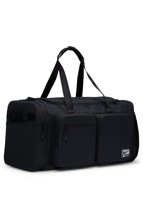 Nike Men's Utility Power 2.0 Duffel Bag (medium, 51l) In Black/black/white