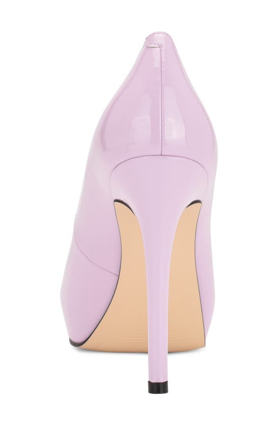 NINE WEST HETHR PEEP TOE PLATFORM PUMP