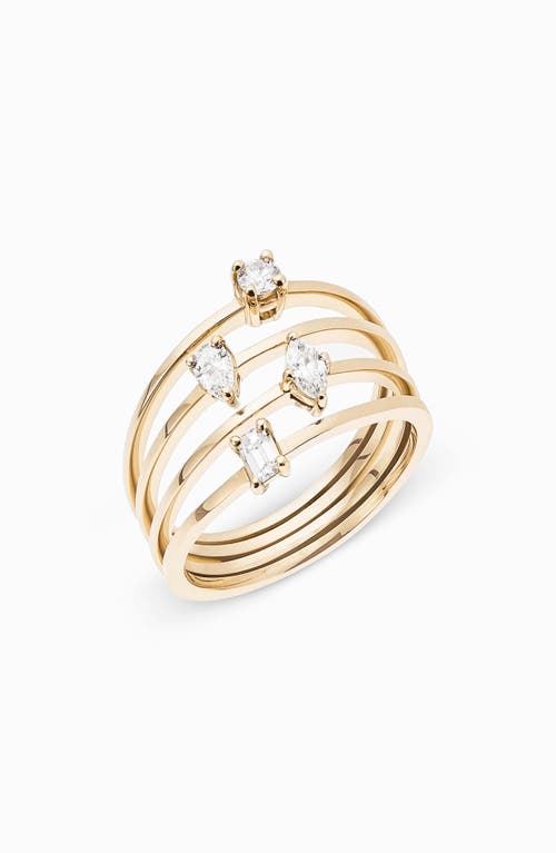 Lana Diamond Stack Ring in Yellow at Nordstrom, Size 6