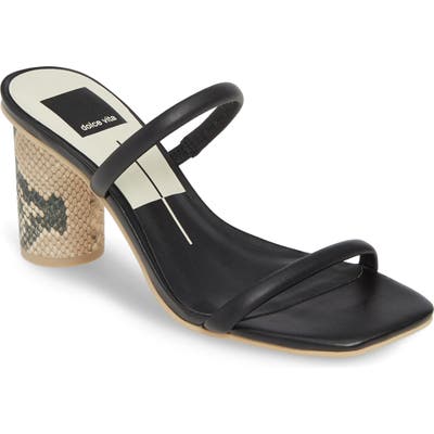 Dolce Vita Noles City Slide Sandal- Black