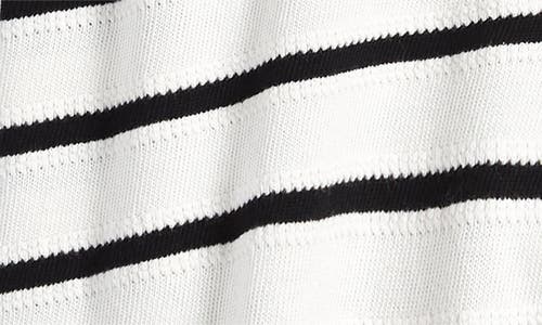 Madewell Relaxed Johnny Collar Polo In Blanket Jacquard Bright Ivory