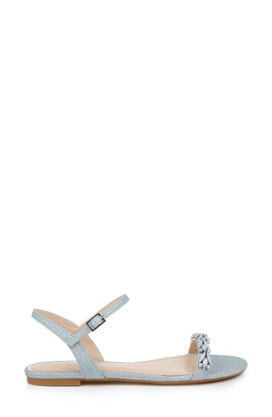 Jewel Badgley Mischka Women's Danica Flat Evening Sandals Women's Shoes