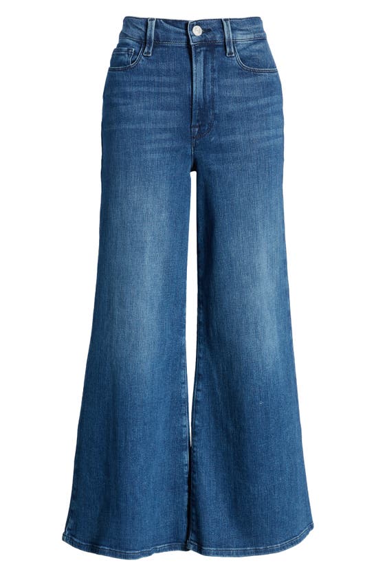 Frame Le Palazzo Crop Wide Leg Jeans In Temple | ModeSens
