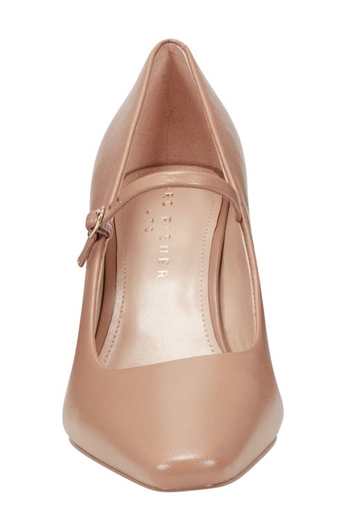 Shop Marc Fisher Ltd Vanderly Mary Jane Pump In Light Natural