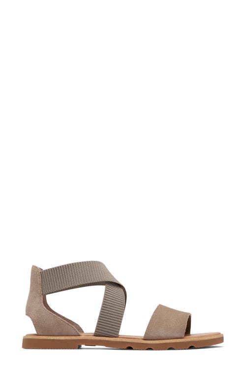 Sorel Ella Iii Sandal In Ash Brown/gum 2