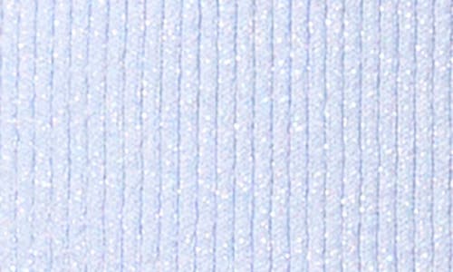 Vince Camuto Metallic Rib Sleeveless Sweater In Blue