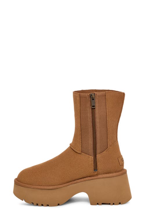 Shop Ugg(r) Classic Twin Seam New Heights Boot In Chestnut