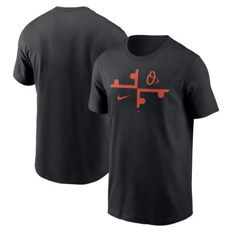 Men's Pro Standard Black Baltimore Orioles Cooperstown Collection Retro Classic T-Shirt Size: Small