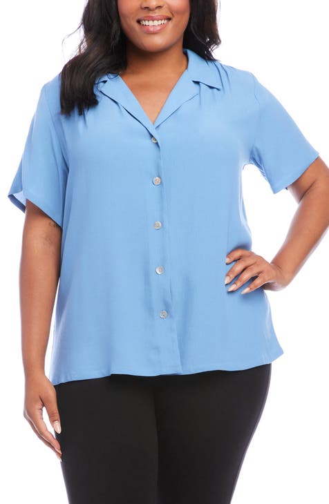 Camp Shirt Plus-Size Tops for Women | Nordstrom