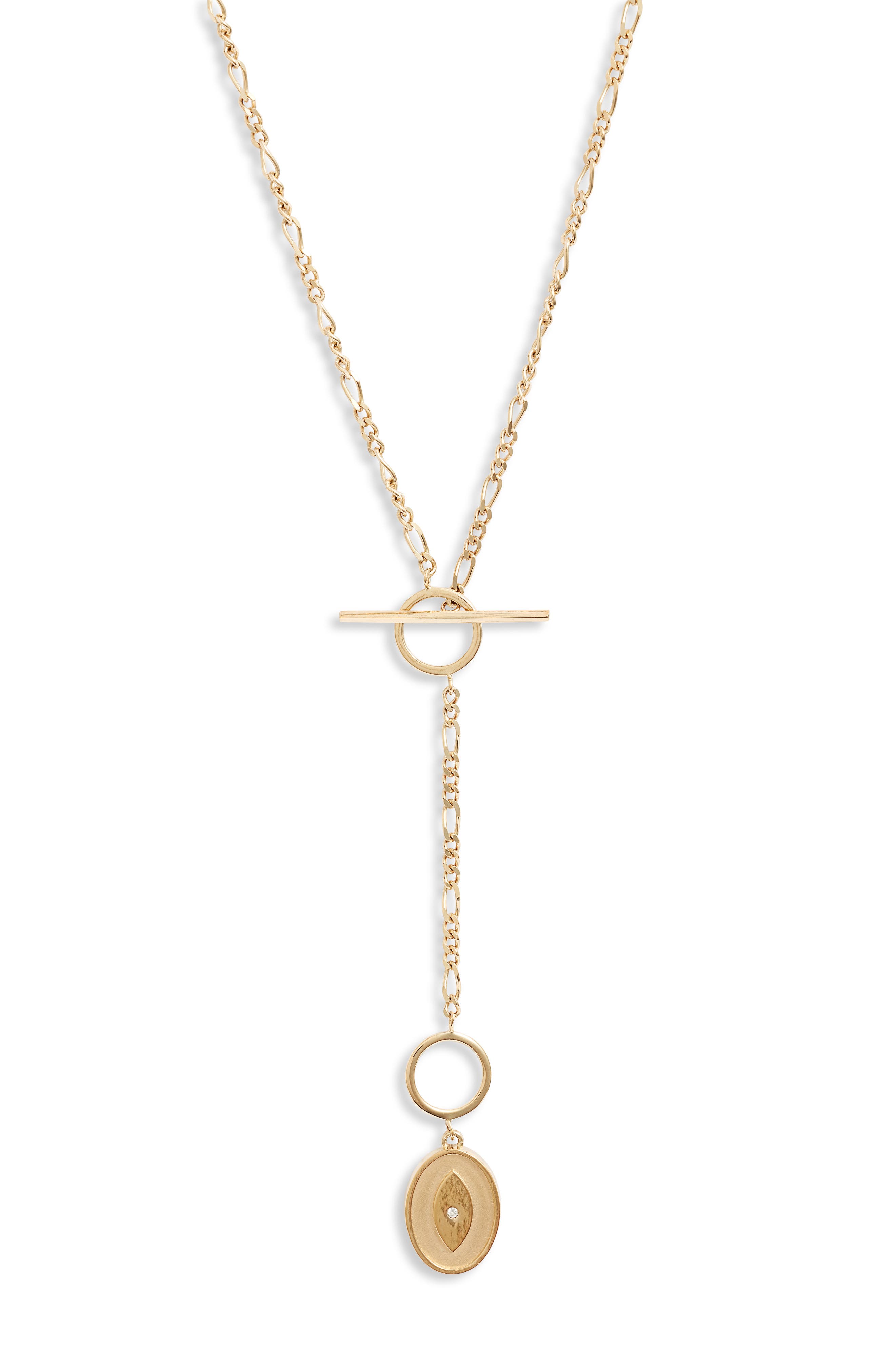 Jennifer Zeuner Nia Lariat Necklace 