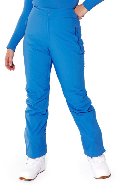 Alessandra Insulated Water Resistant Ski Pants in Blue Bird