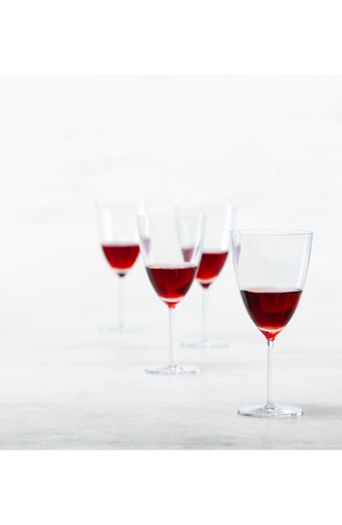 Fortessa Set Of 4 Era Red Wine Glasses In Clear