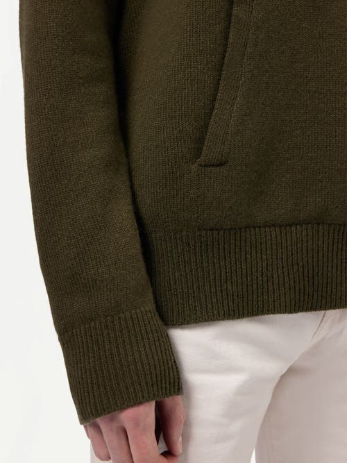 Shop Gobi Cashmere Cashmere Pullover In Capulet Olive