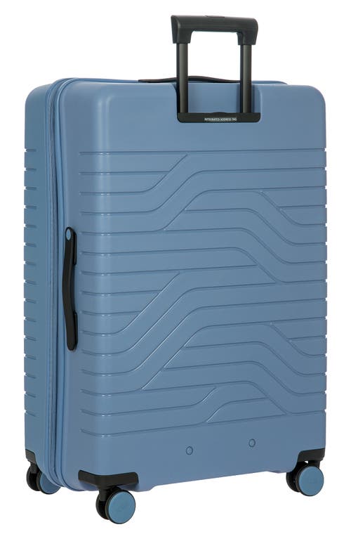 Bric's By Ulisse 31-inch Expandable Spinner Luggage In Grey Blue