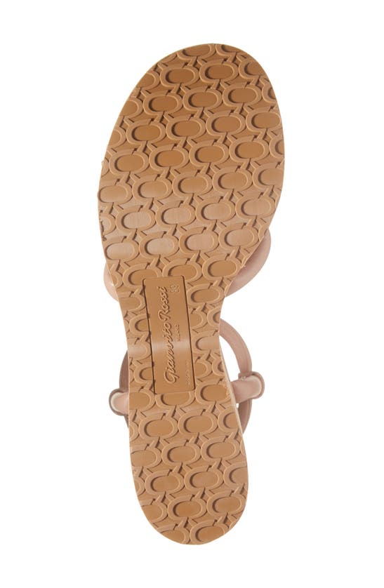Shop Gianvito Rossi Platform Wedge Sandal In Peach