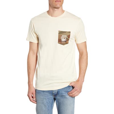 Patagonia Defend Public Lands Organic Cotton Graphic Pocket T-Shirt, White
