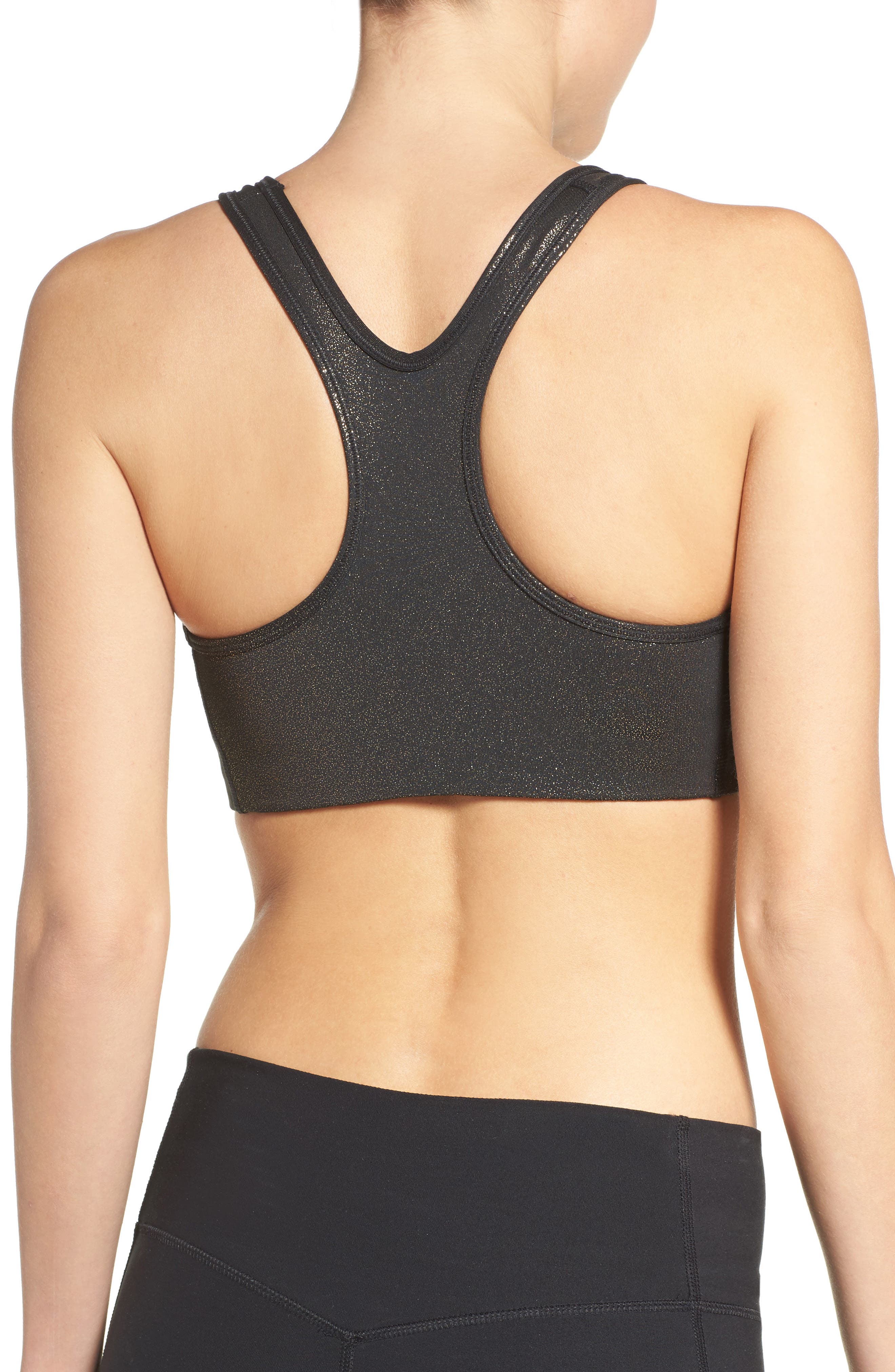 Nike Pro Classic Metallic Sports Bra Nordstrom