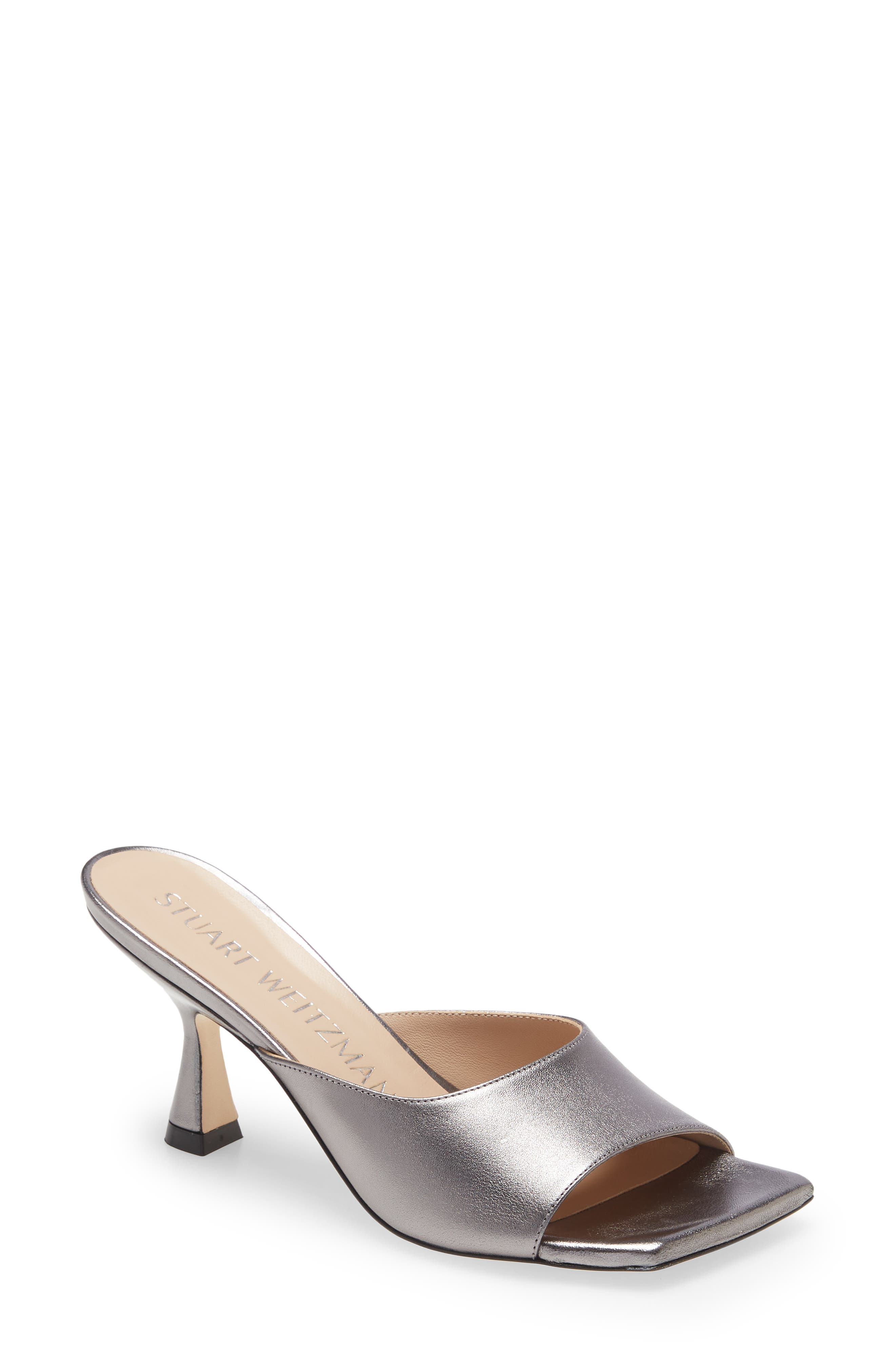 stuart weitzman slip on shoes