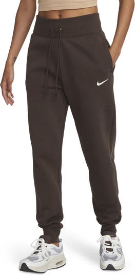 Nike Women's Sportswear Phoenix Fleece High-Waisted Cropped Sweatpants in  White - ShopStyle Activewear Pants