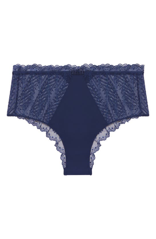 Shop Simone Perele Canopee Briefs In Midnight