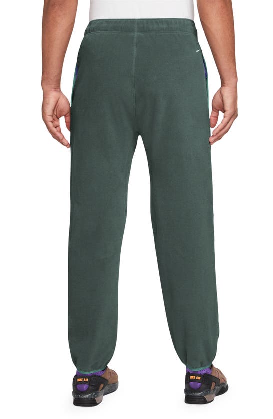 Shop Nike Polar Fleece Sweatpants In Vintage Green/ Bicoastal