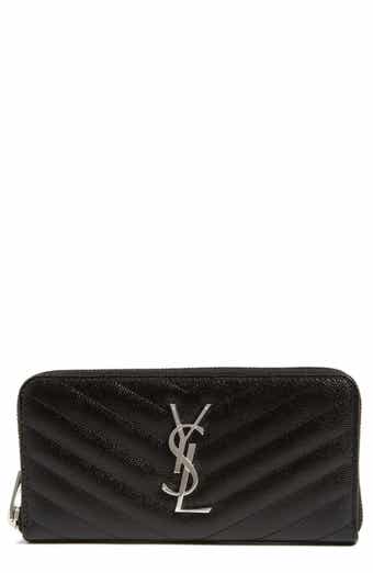 Saint Laurent Monogramme Logo Leather Flap Wallet Nordstrom