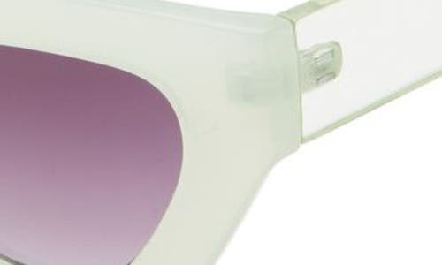 Shop Bp. 53mm Cat Eye Sunglasses In Milky Mint Green