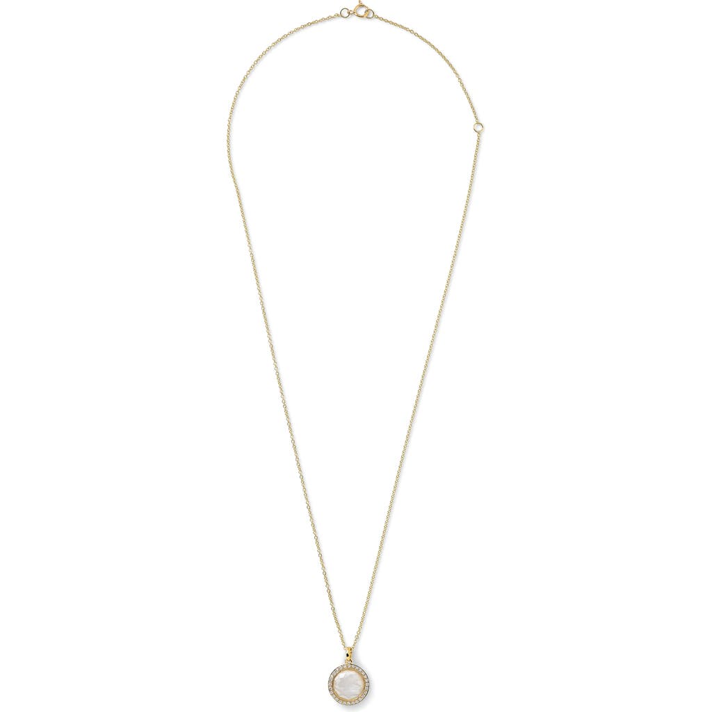 Ippolita Lollipop Mini Pendant Necklace In Gold