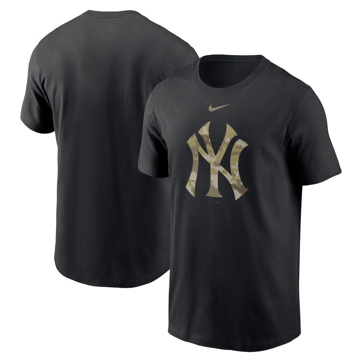Nike Black New York Yankees Camo Logo 