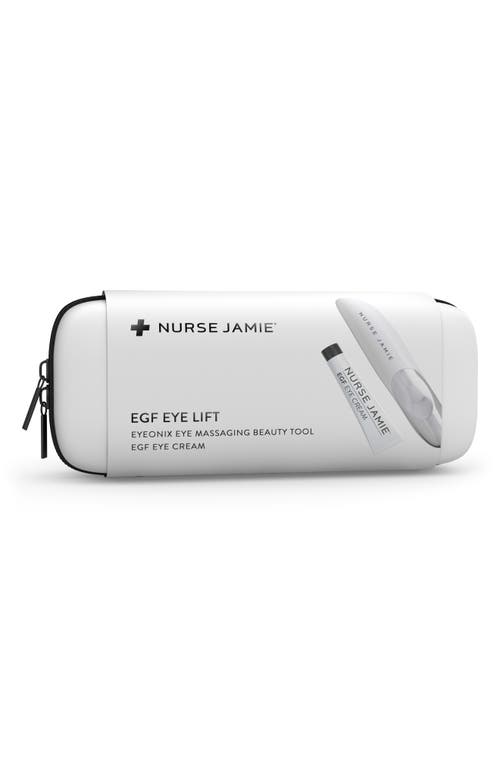 Nurse Jamie EGF Eye Lift Set USD $104 Value in Silver/Black/White