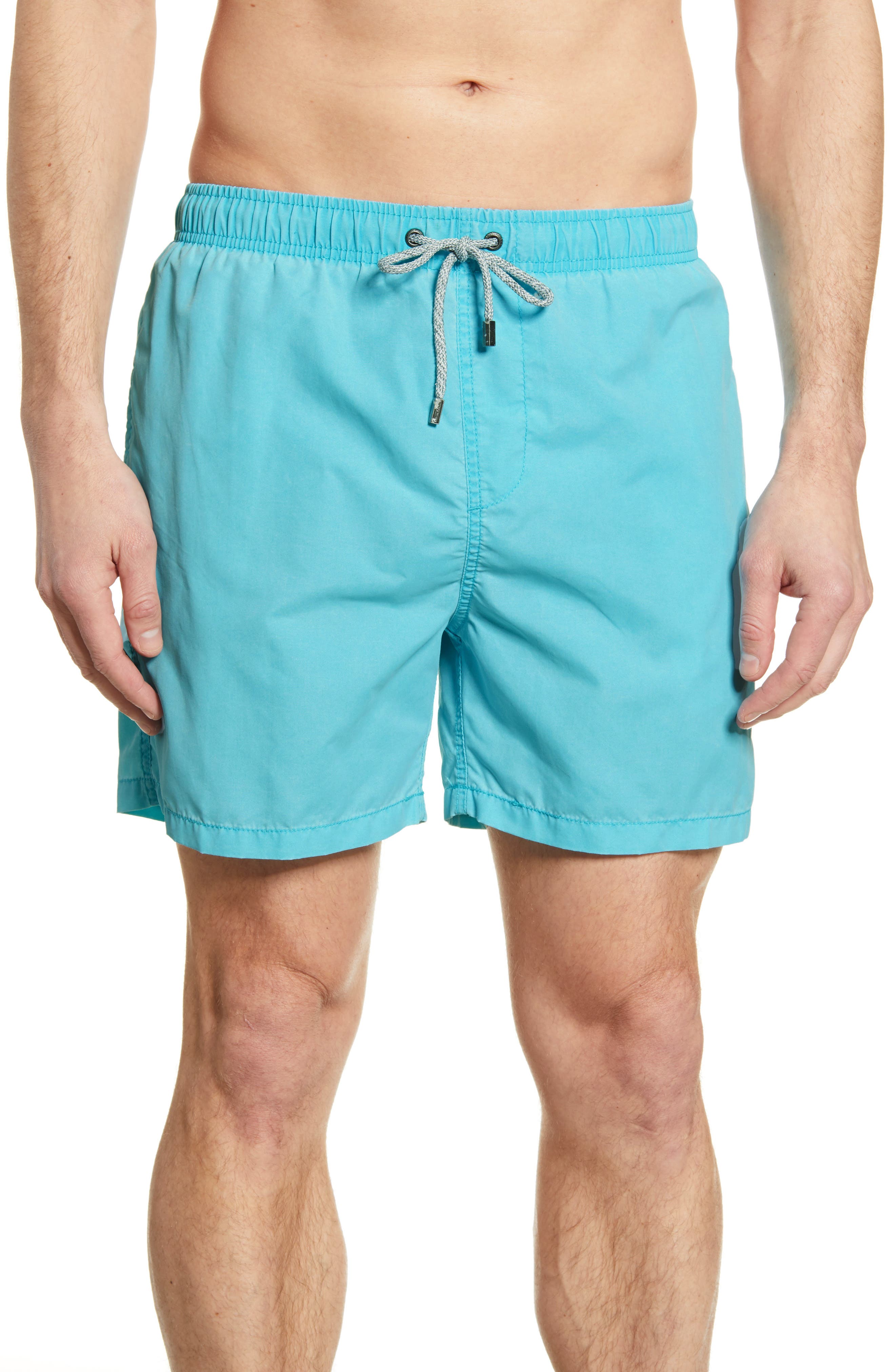 teal swim trunks