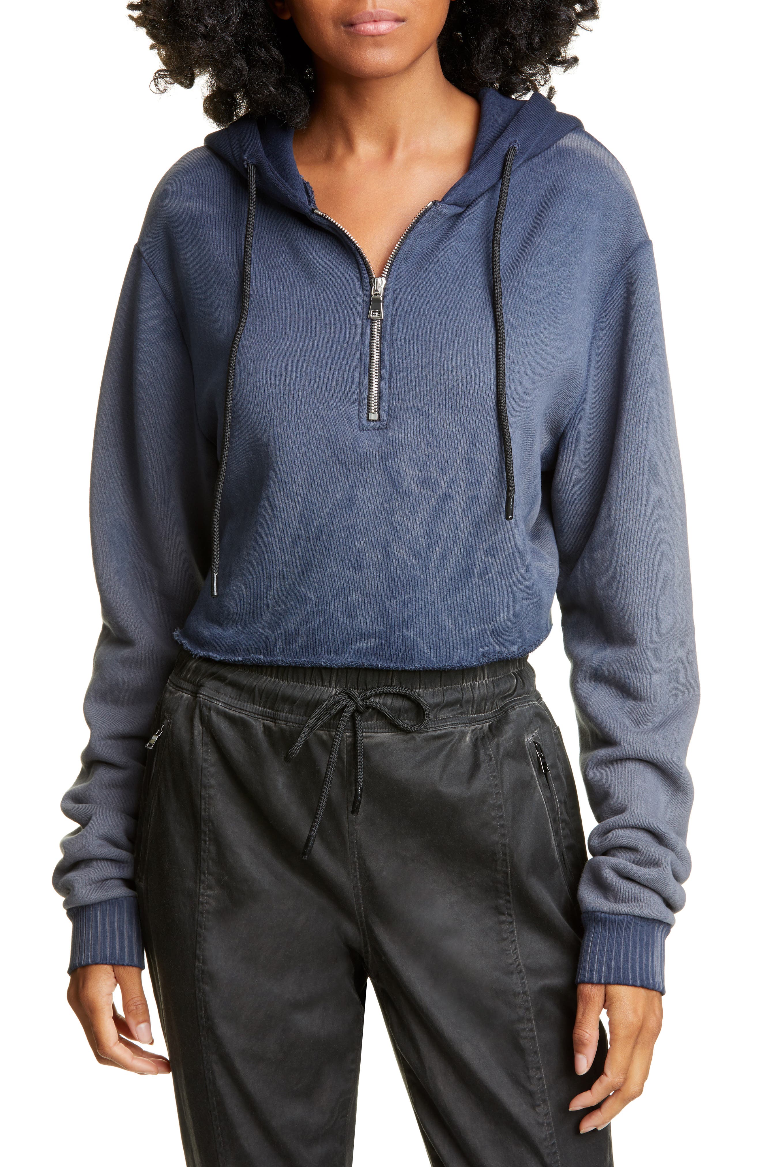 brooklyn cropped hoodie