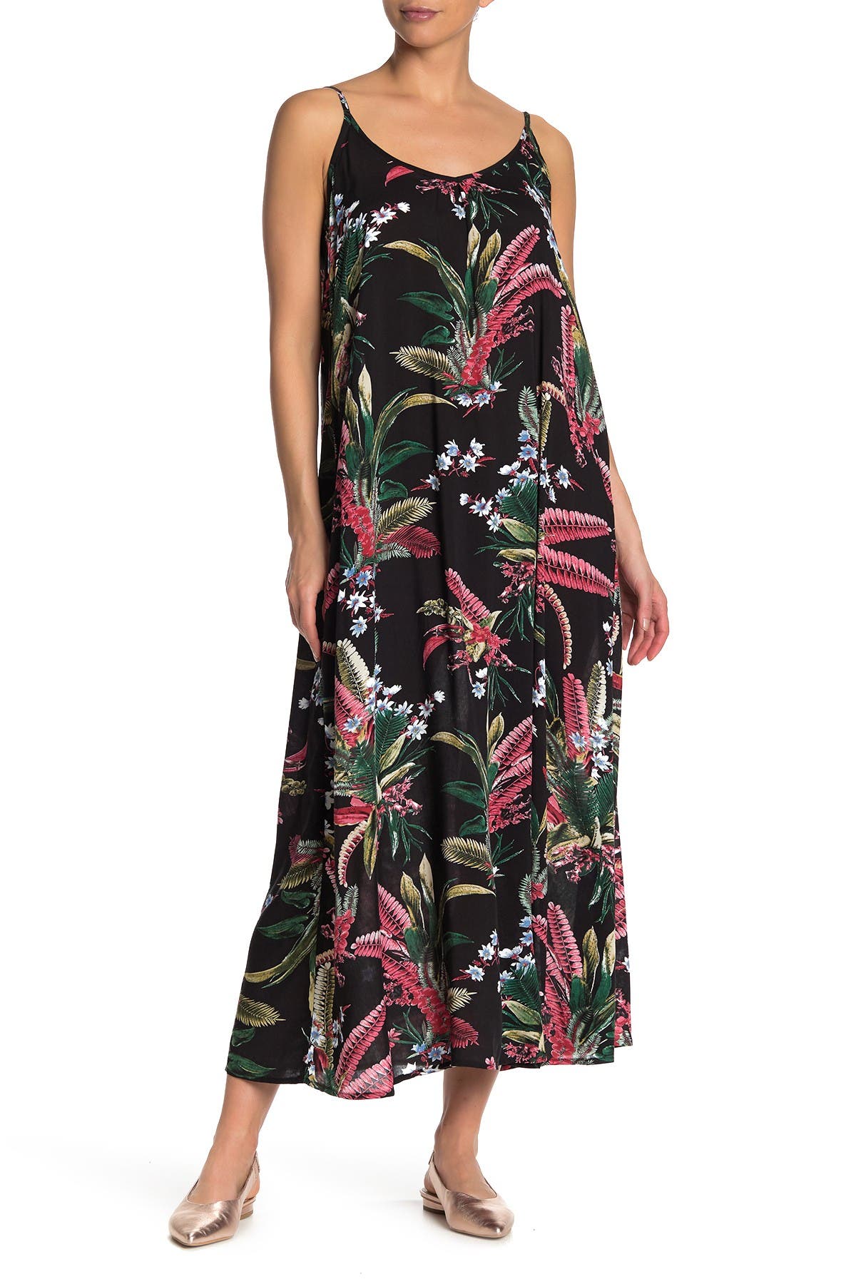 free people papillon maxi dress