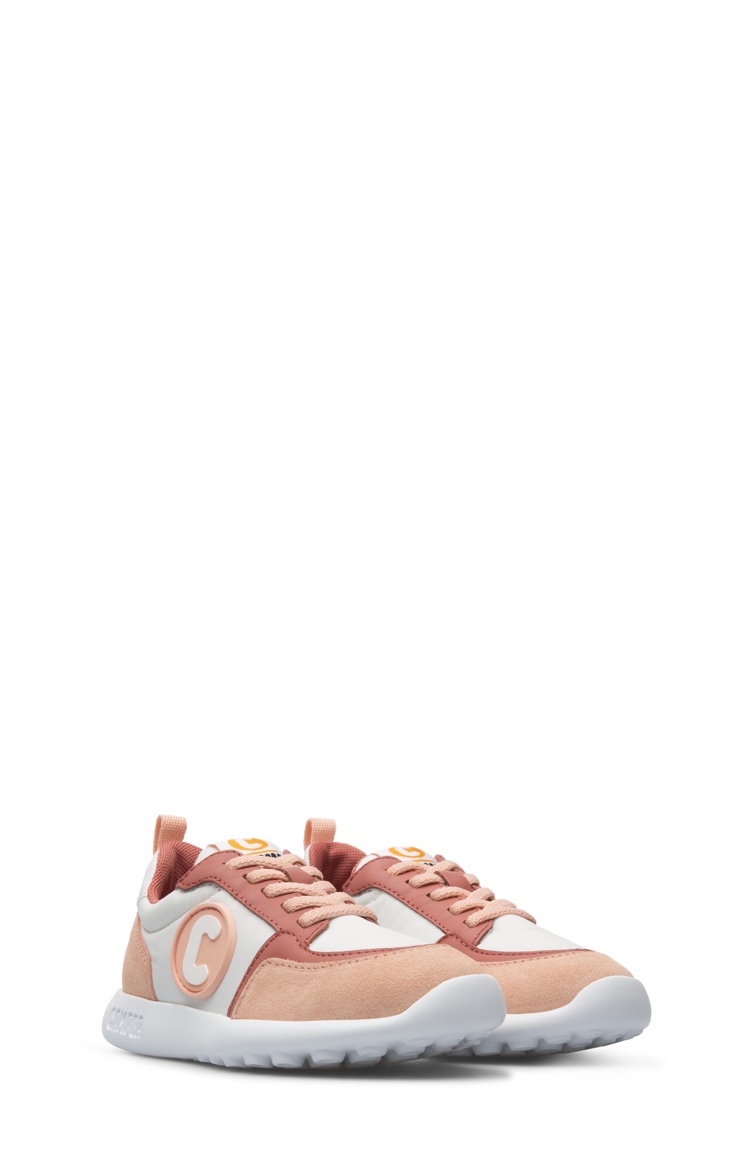coral athletic shoes