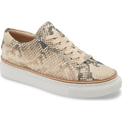 Jslides Leyla Platform Sneaker, Beige