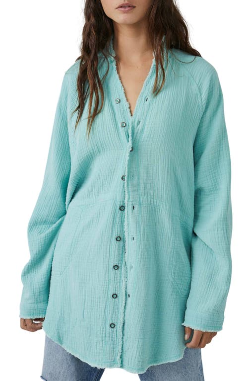 Free People Summer Daydream Tunic Shirt in Bird Of Paradise