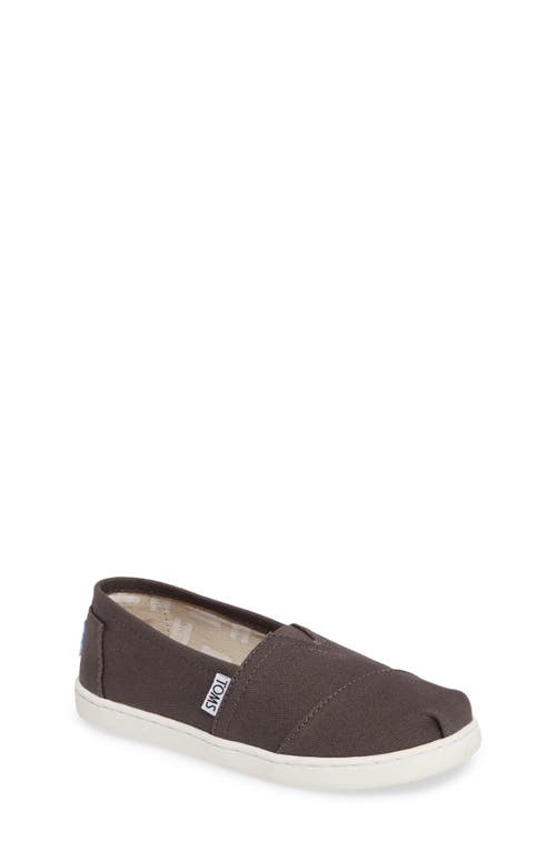 TOMS 2.0 Classic Alpargata Slip-On in Ash Canvas at Nordstrom, Size 12 M