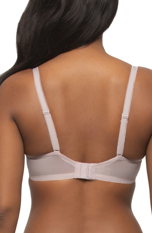 Felina Lola Underwire Bra In Gull Gray/pink Dogwood